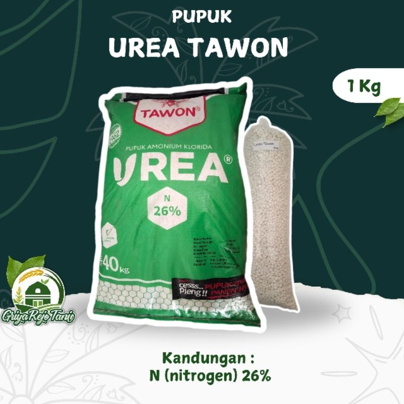 pupuk UREA TAWON N26% Original kemasan 1kg