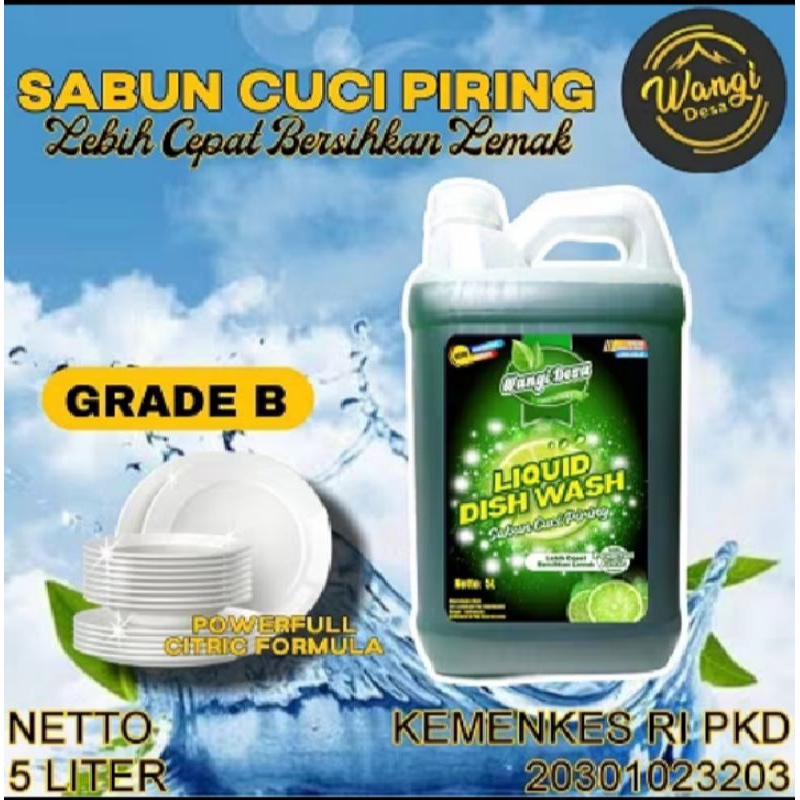 Sabun Cuci Piring Jerigen 5 liter