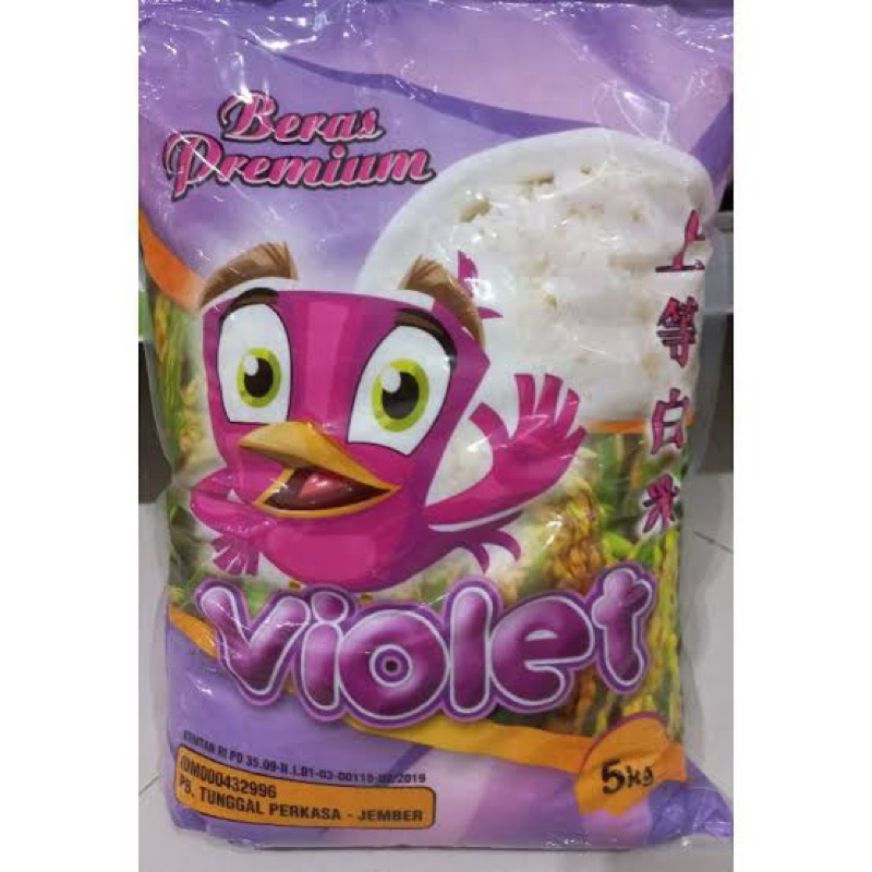 

BERAS VIOLET 3Kg 5Kg 25Kg