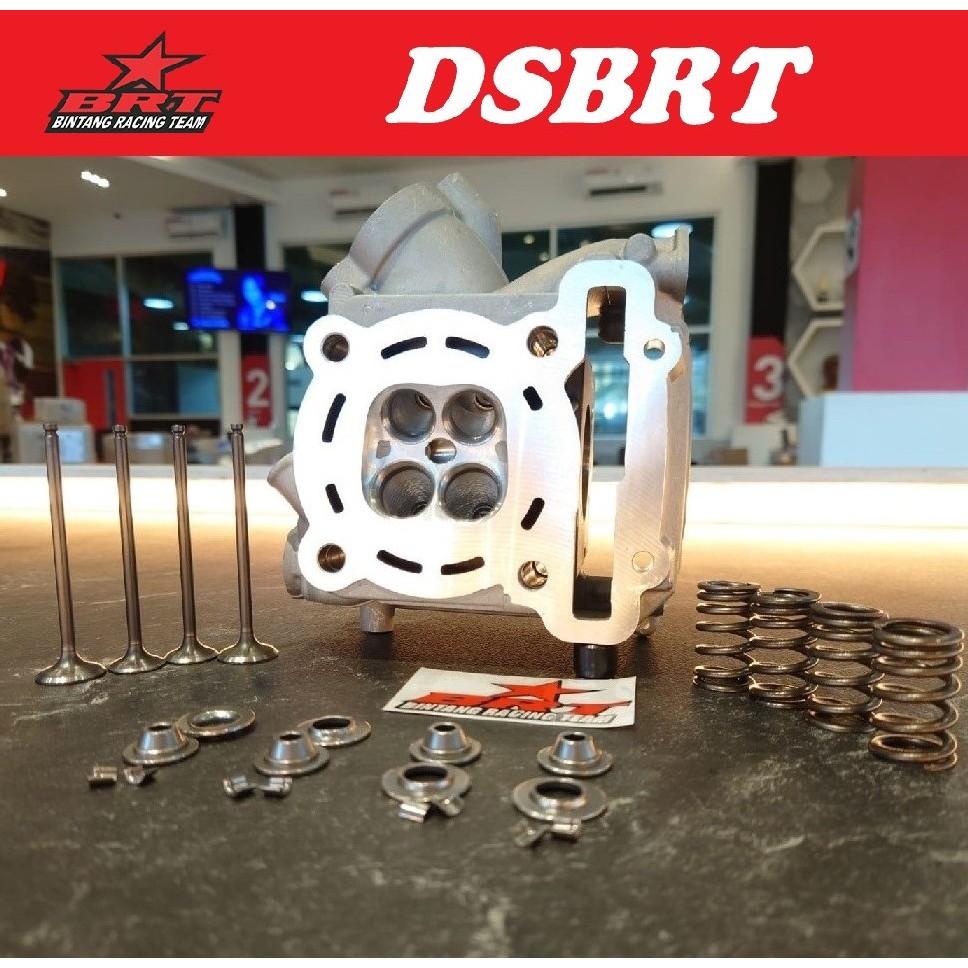 PAKET HEAD BRT NMAX PORTING CNC Klep 22 19 NMAX OLD