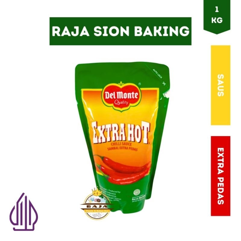 

Delmonte Sauce Sambal Extra Hot 1 KG / Del Monte Saus