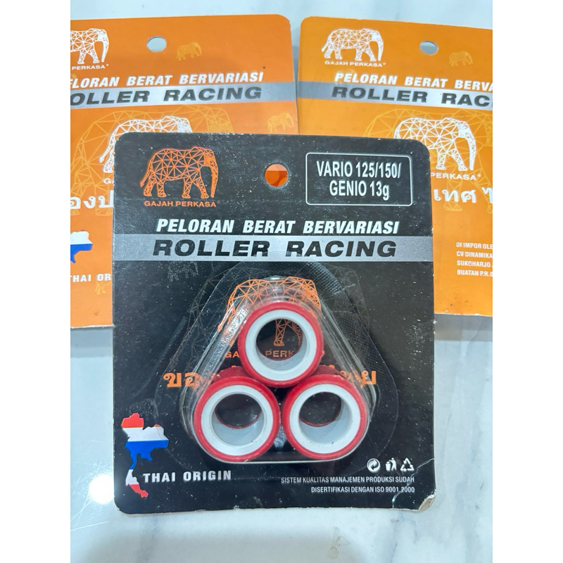 Roller Racing 13 Gram Honda Vario  125 / 150 / PCX 150 / Beat New 2020 Thai Origin