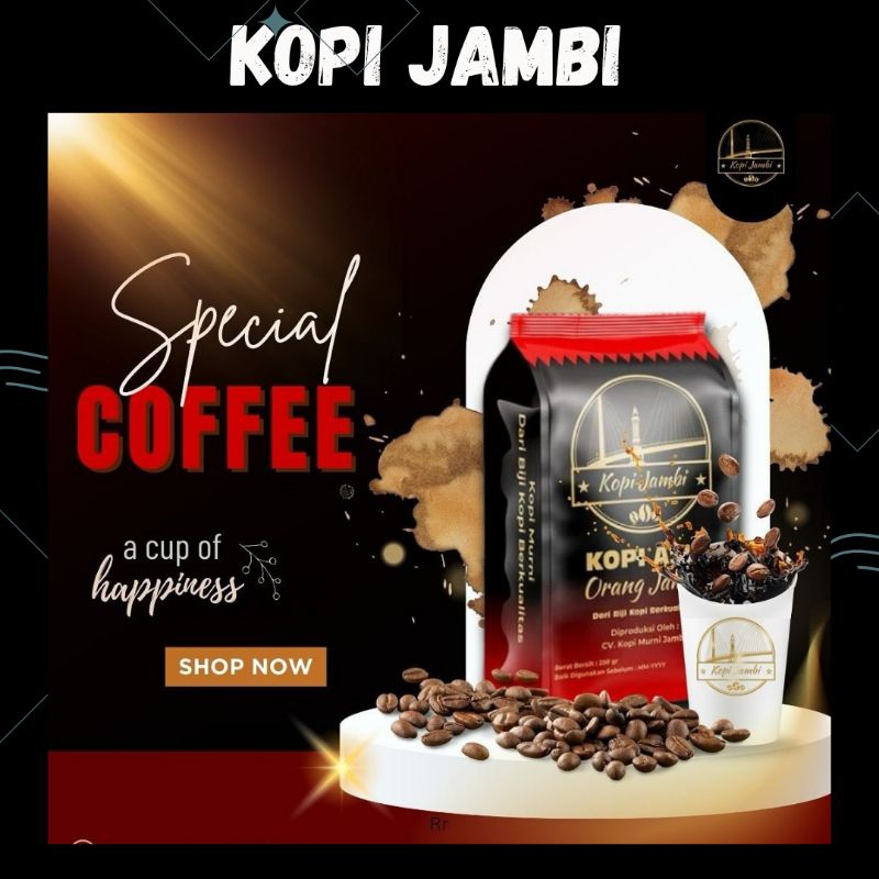 

KOPI JAMBI 100 GRAM & 250 GRAM