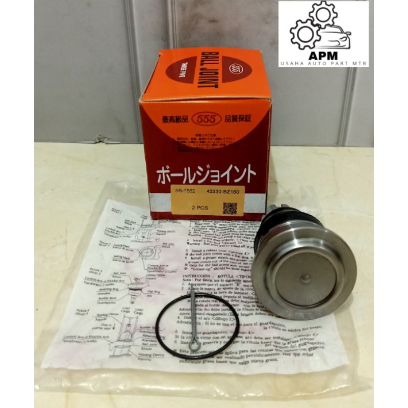 BALL JOINT ORIGINAL 555 JAPAN. AVANZA VELOZ/ AVANZA ALL NEW/ XENIA ALL NEW