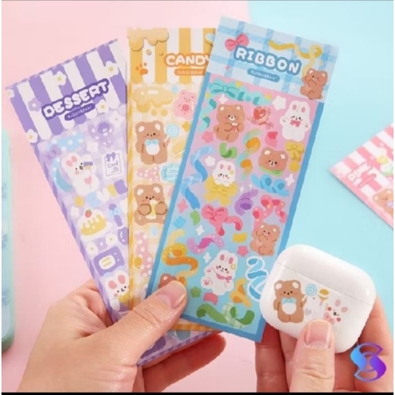 

Sticker Laser Lucu Imut Bagus Beruang Bear