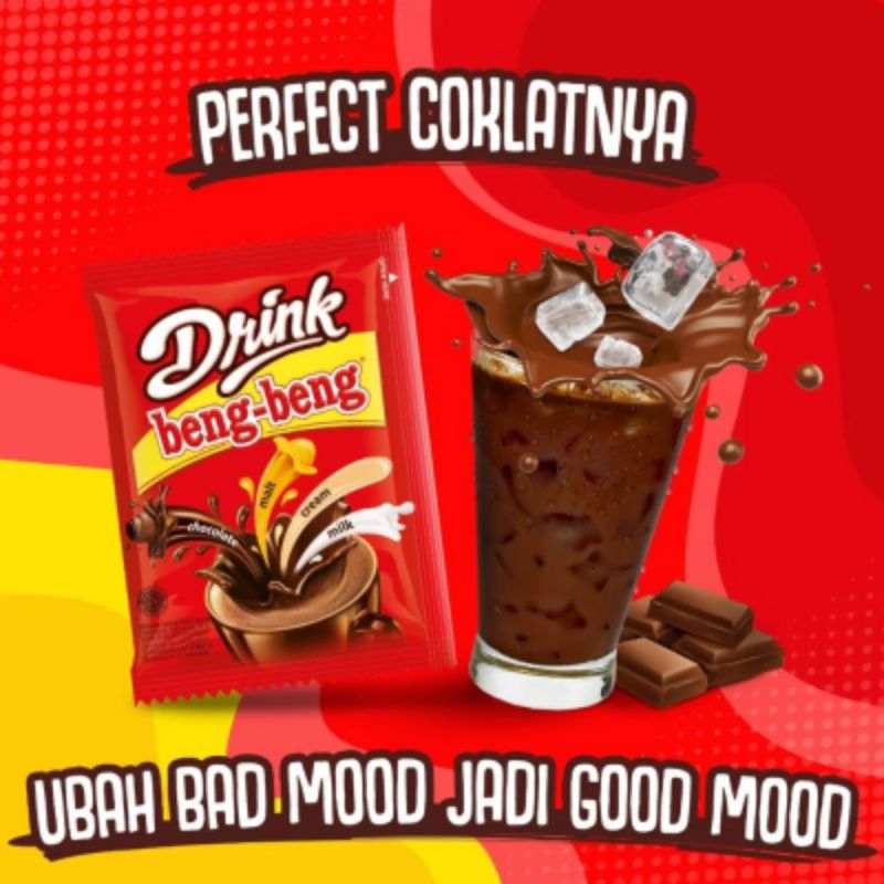 

Drink beng beng / Minuman coklat isi 10 sachet