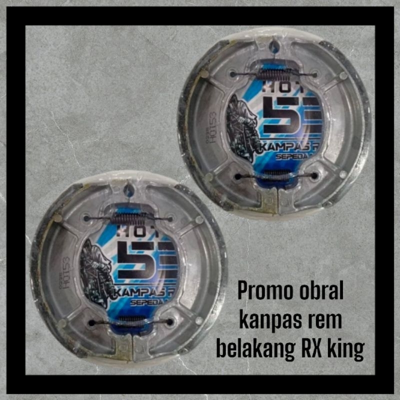 kanpas rem belakang RX king / kampas rem belakang RX king / rem belakang RX king