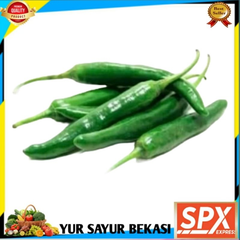 

Cabe Ijo Besar/Cabai Hijau Besar Segarr
