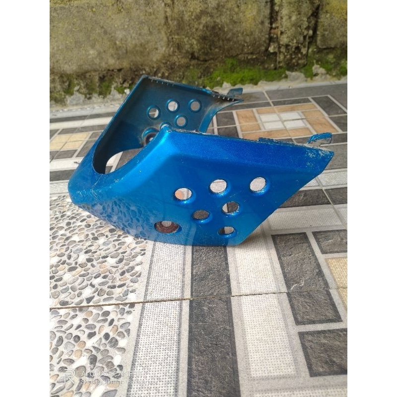 sayap bawah Undercowl Shogun 125 sp original biru