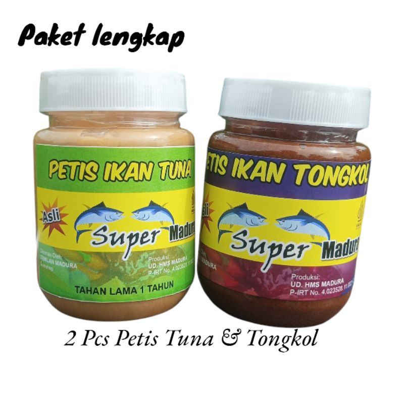 

Paket Lengkap Petis Ikan Tongkol Tuna Asli Madura 250 Gram