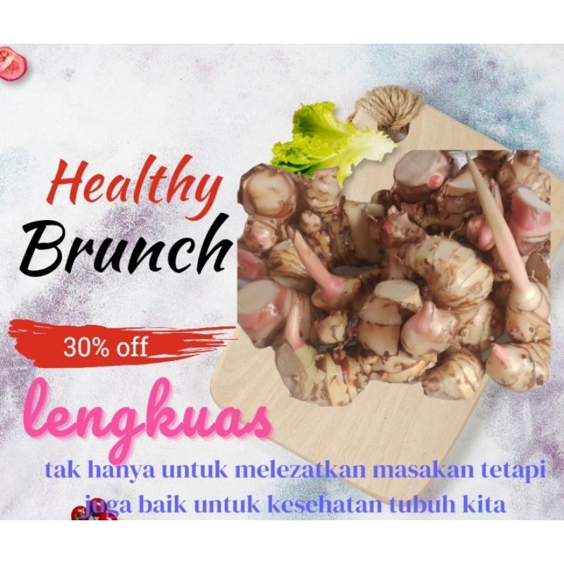 

lengkuas/laos segar 500gr, keadaan bersih yang kaya akan manfaat dan siap melezatkan masakan