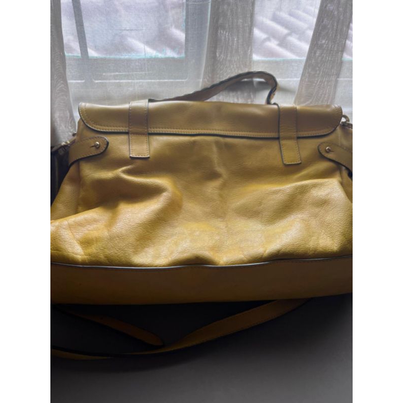 Mulberry Alexa Yellow Leather