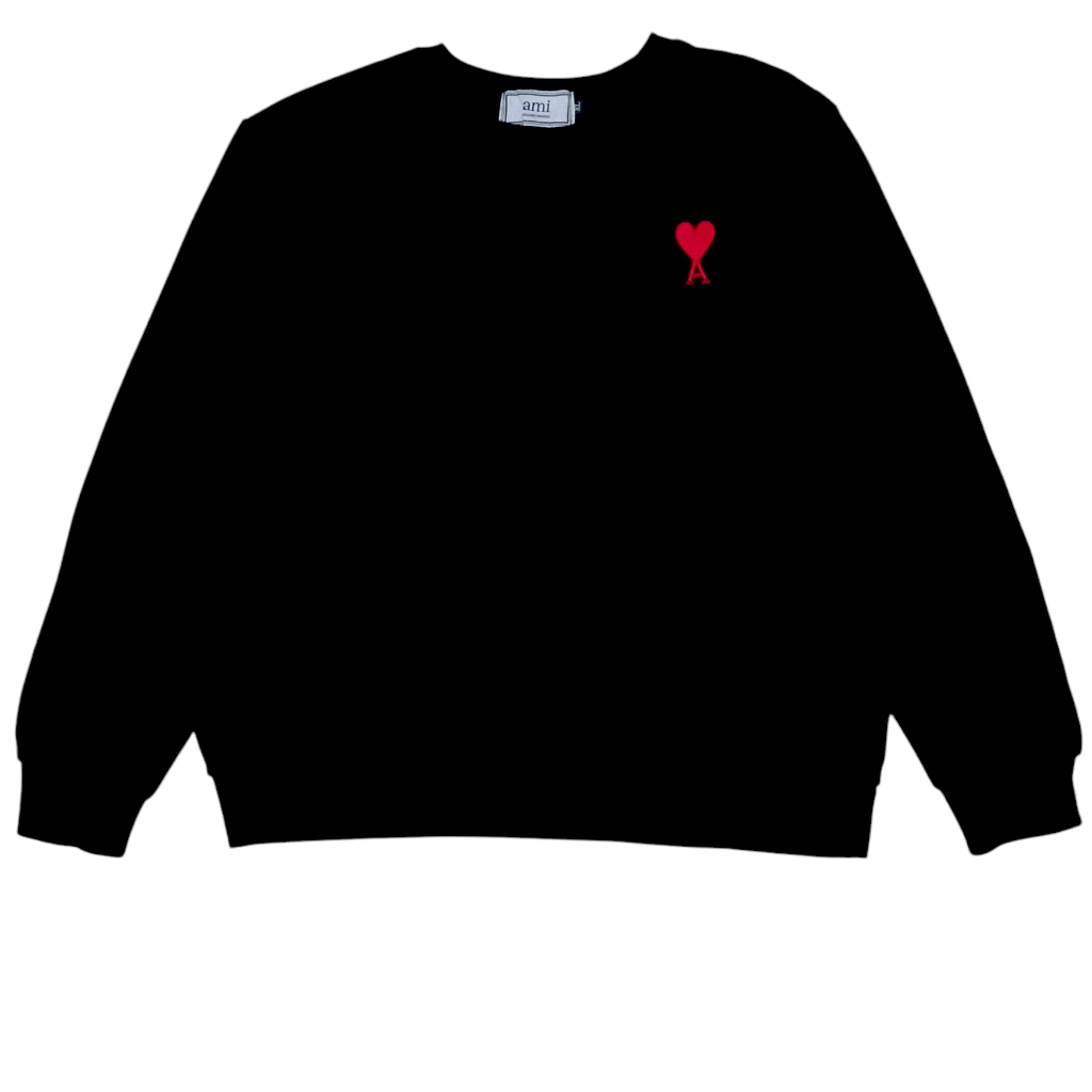 CREWNECK AMI PARIS ALEXANDRE MATTIUSSI - AMI PARIS DE COEUR SWEATSHIRT