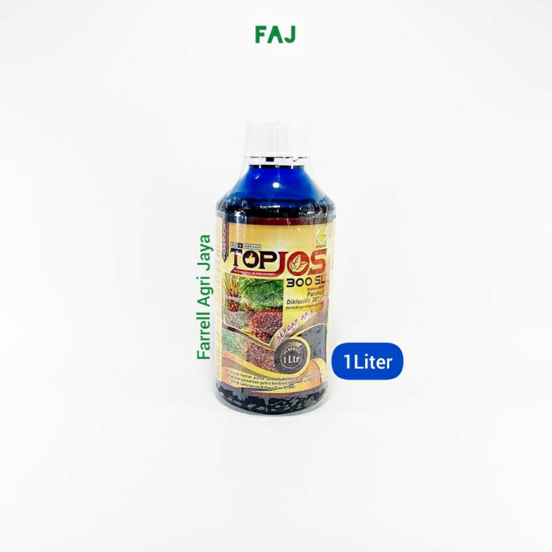 HERBISIDA TOPJOS 300SL 1LT HERBISIDA RUMPUT KONTAK