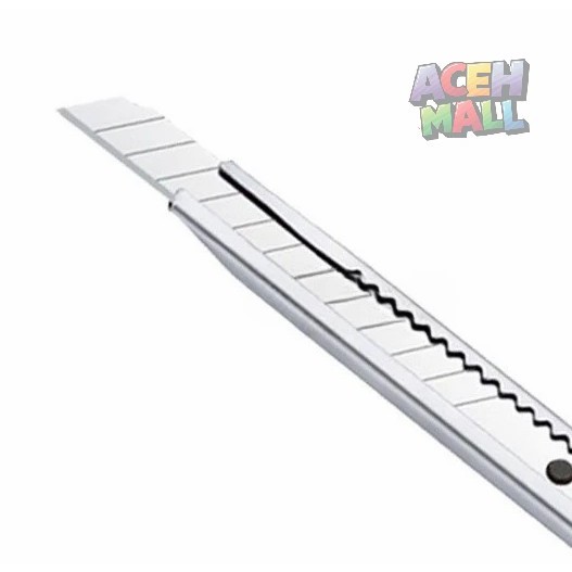 

Pisau Cutter Besi Stainless Steel 12.5 cm Sikin Silet Tajam