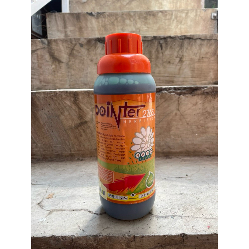 pointer 1 liter parakuat 276sl herbisida obat pembasmi rumput liar pointer nano technology