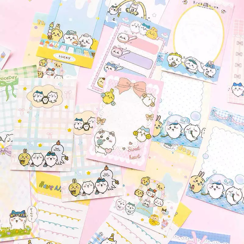 

memopad chiikawa isi 90lembar dekorasi journal readystock B2819