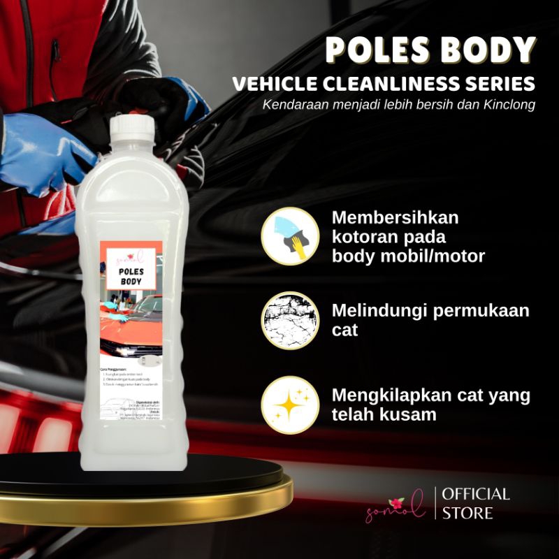 SOMOL POLES BODY 1Liter - POLES BODY / PENGKILAP DASBOR