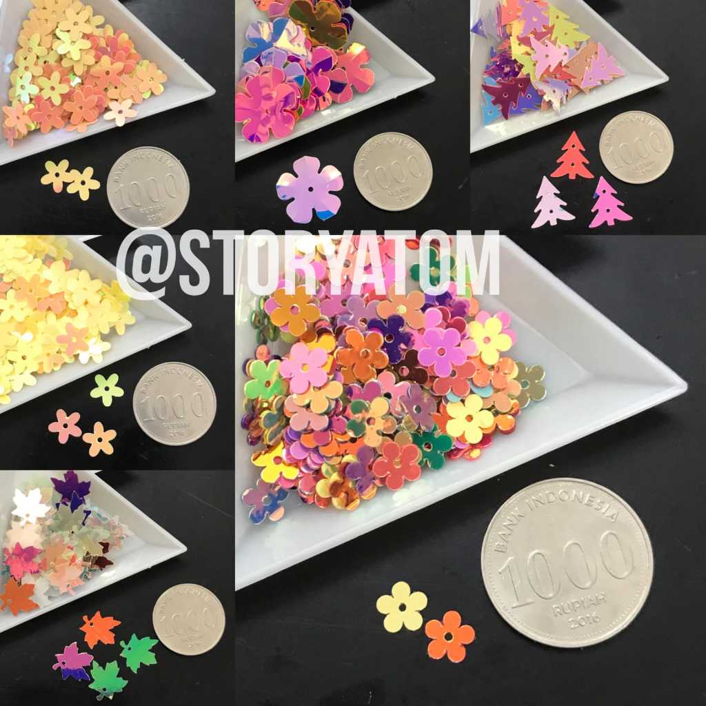 2GRAM - BORCI | SPRINKLE | MANIK MANIK | SPRINKLE SLIME | PAYET BINTANG
