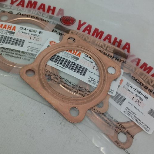 perpak kop f1zr/Force 1 tembaga original Yamaha paking kop boring paking blok FIZR original