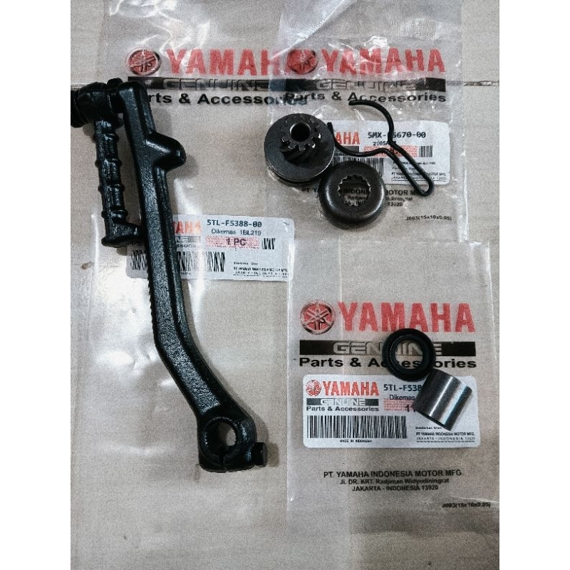 PAKET KOMPLIT 3 AITEM BOS BOHS + GIGI PINION + ENGKOLAN KIK STATER YAMAHA MIO SMILE MIO SPORTY MIO S