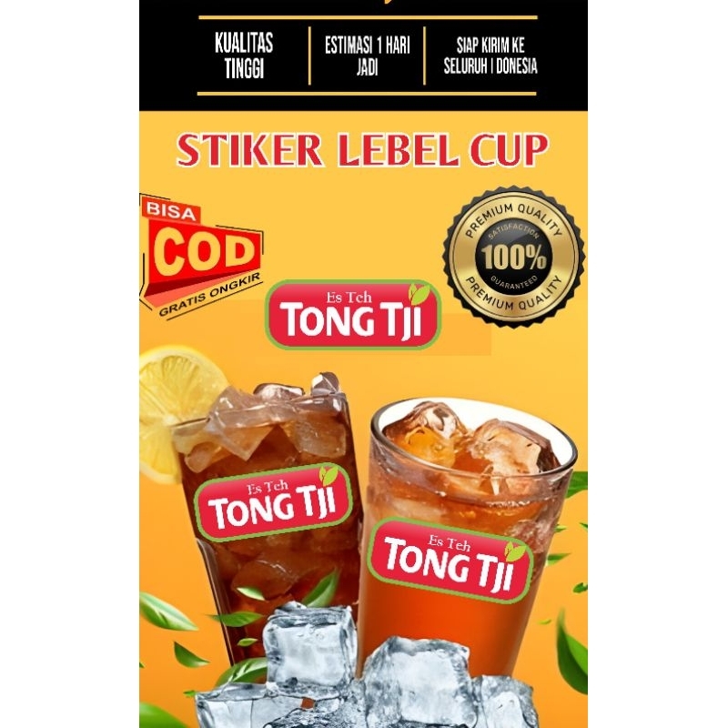 

Stiker tongtji 60pcs tinggal tempel