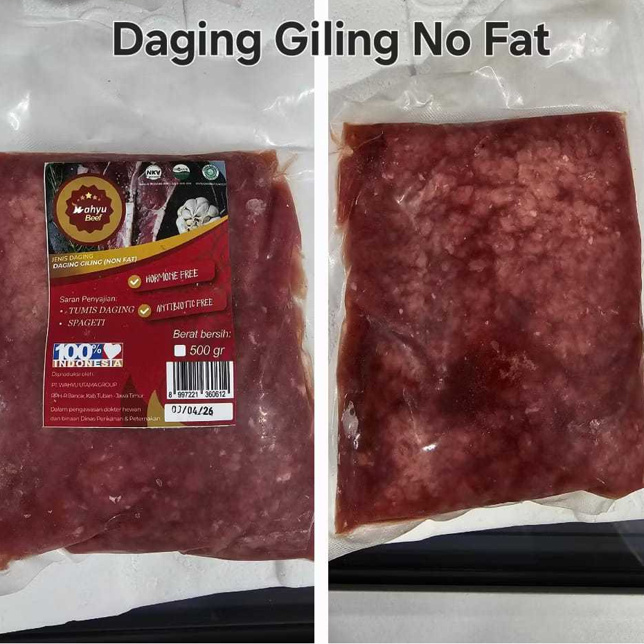 

Daging Sapi Giling Tanpa Lemak / Minced beef No Fat Organic Grassfed 500gr - Daging Sapi Organik