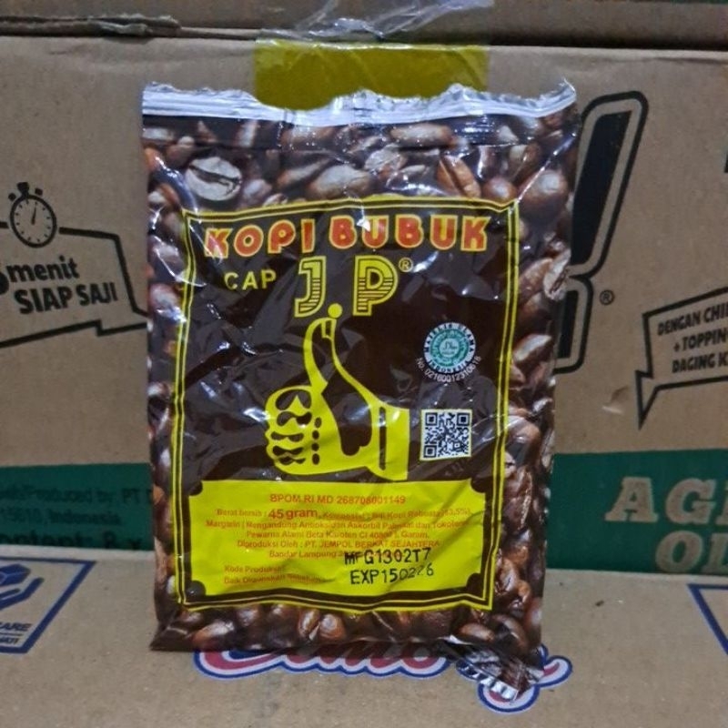 

kopi bubuk cap J.P 45gr Original 100%