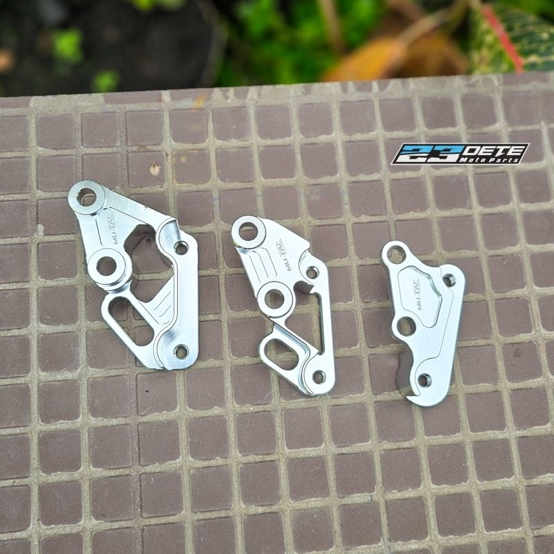 Breket Kaliper Brembo Axial PNP shock Ninja R SS RR / gorila disc 260 280 300 320 atau buat kaliper 