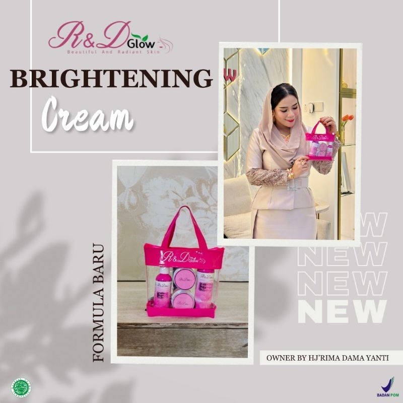 skincare R&d glow paket glowing