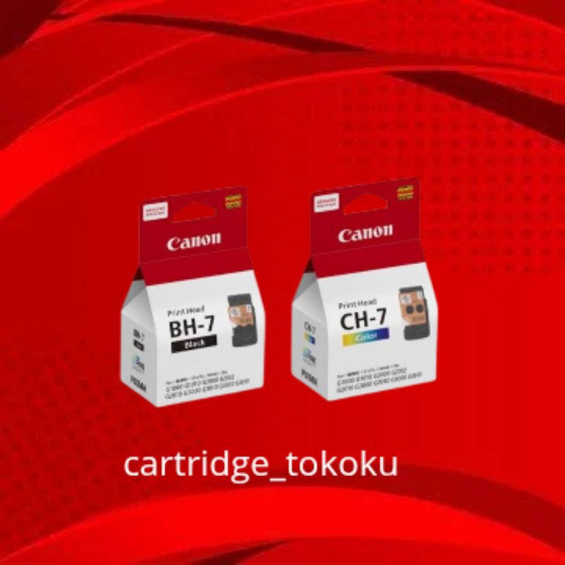 tinta cartridge bh-7 & ch-7 for printer Canon g2000,g2010 dan colours