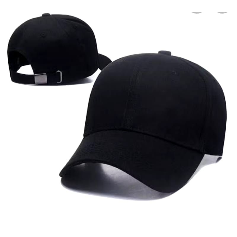 Topi Polos Pria Dewasa Topi Baseball Bahan Denim