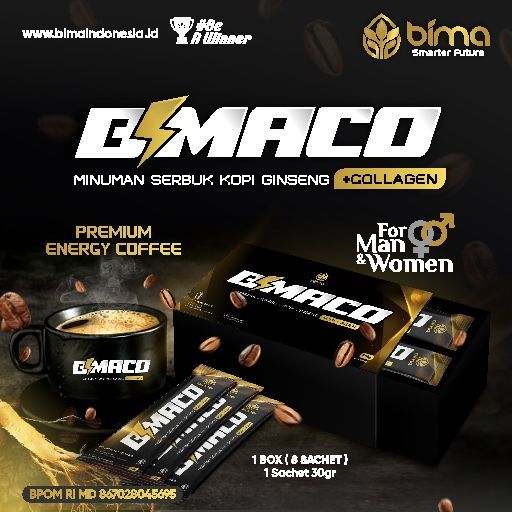 

BIMACO Kopi Ginseng + Collagen