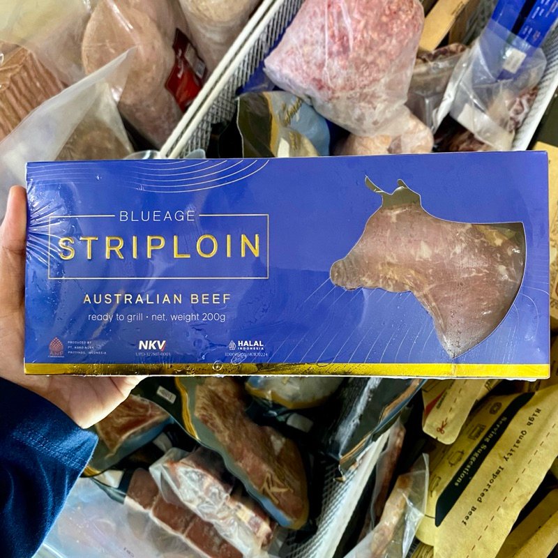 

Blueage Striploin Steak Australian Beef 200gr