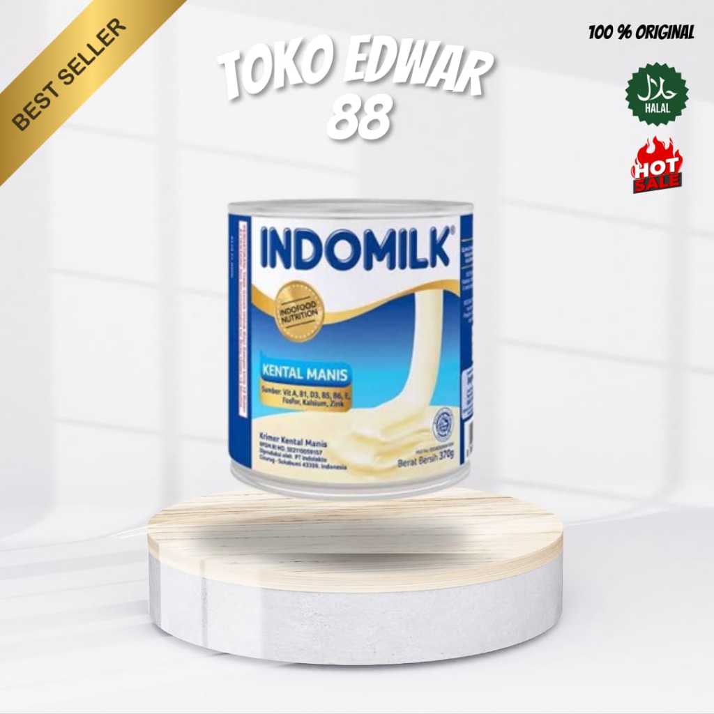 

Susu Kental Manis Indomilk Putih Kaleng 370gr