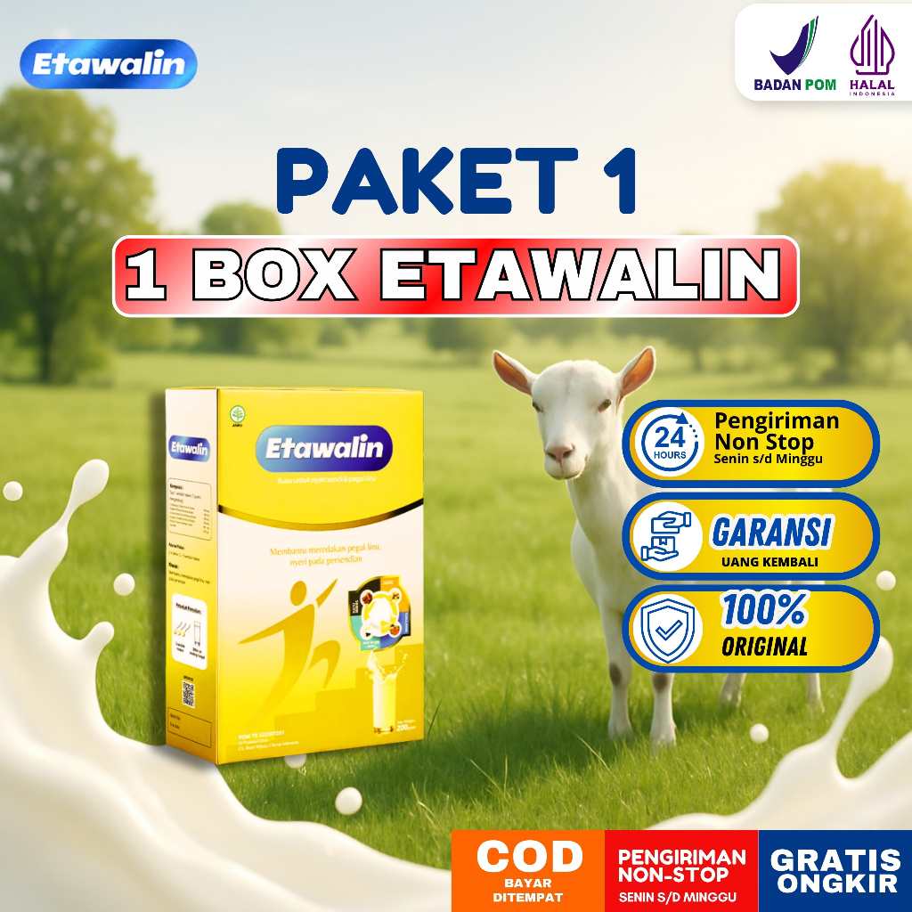 

ETAWALIN - Susu Terapi No.1 | Atasi Masalah Nyeri Sendi, Rematik, Asam Urat, Osteoporosis