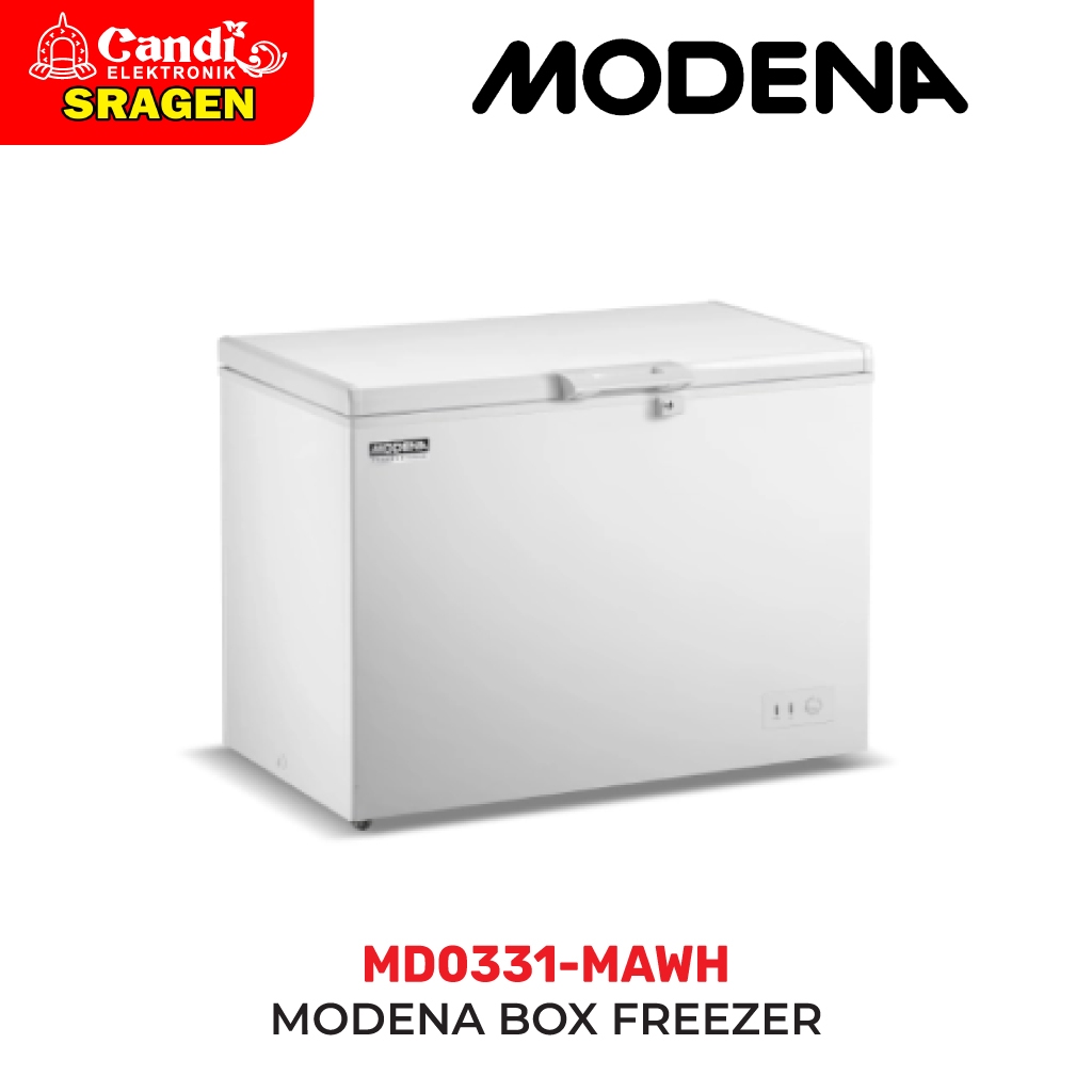 MODENA Box Chest Freezer 330 Liter - MD0331-MAWH