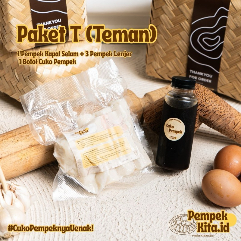 

Pempek Khas Bangka Paket T (teman)