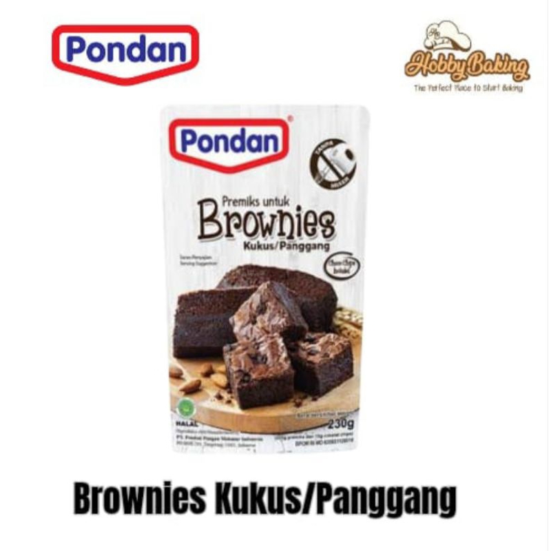 

Pondan brownies pouch