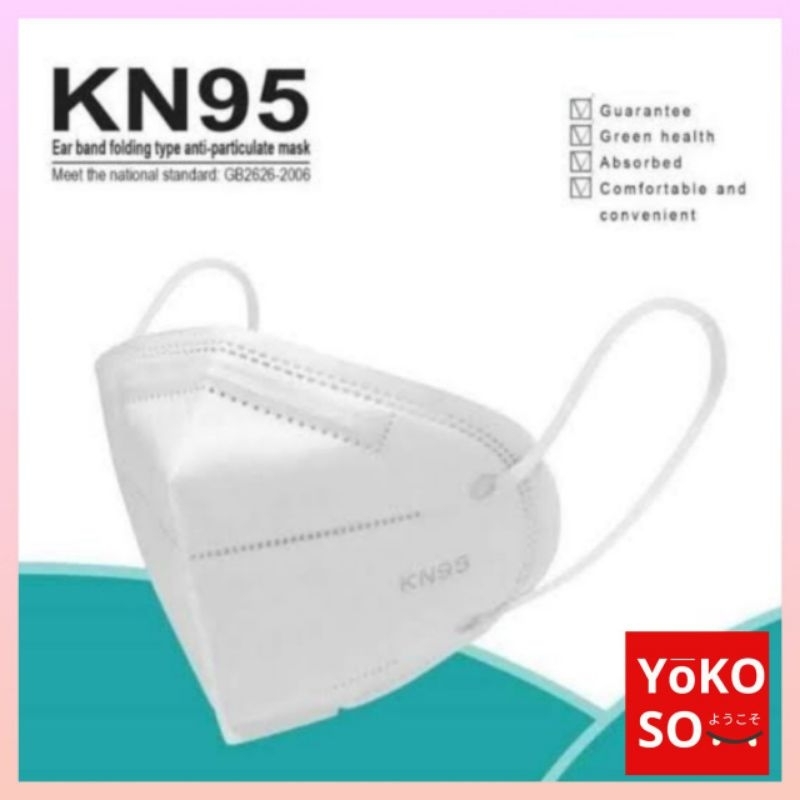 YOKOSO R199 [ 5PLY TEBAL ] Masker KN95 PRO SENSE OF WELLNESS Profesional Dewasa 5Ply Mask Disposable