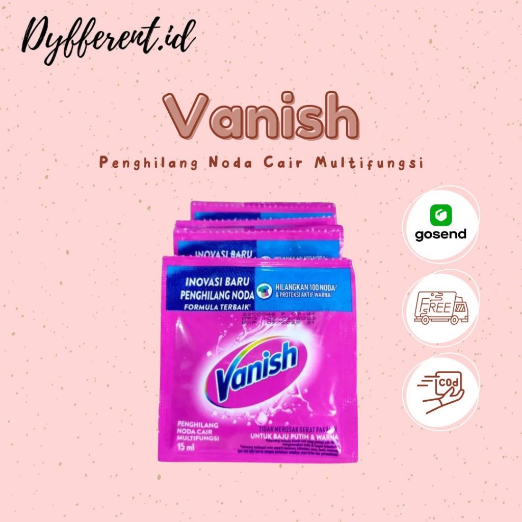 Vanish Cair Sachet 15ml