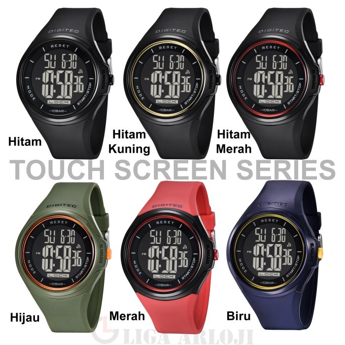 Jam Tangan Digitec DS-8086T DS 8086 Touch Screen Original Garansi Resmi