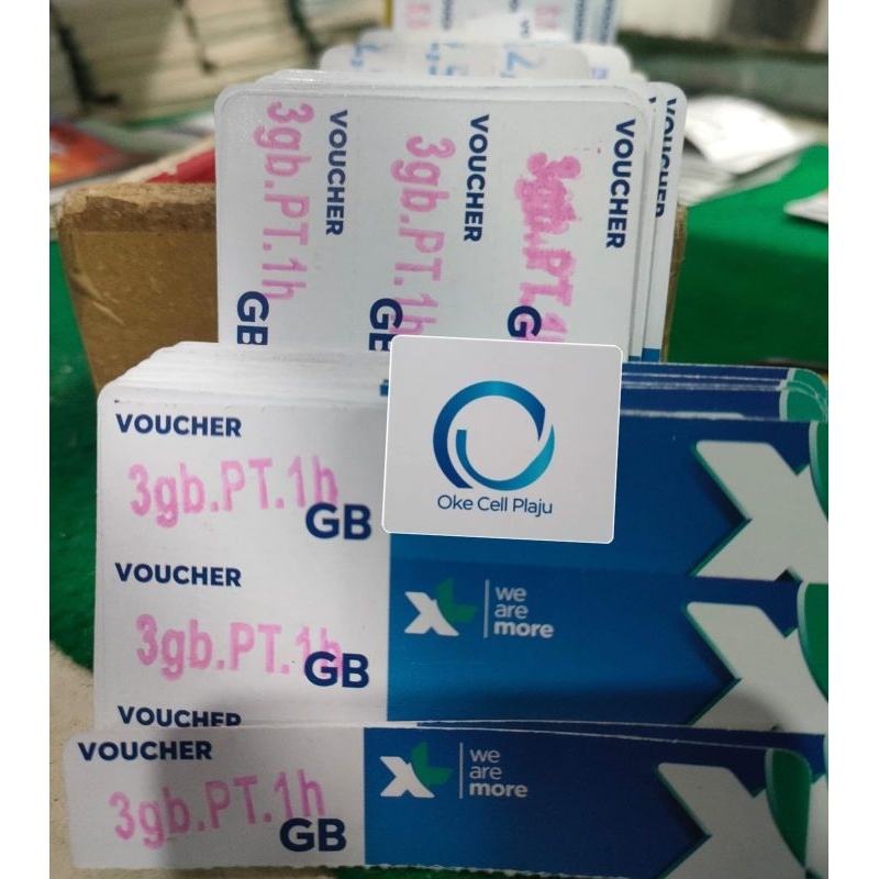 voucher XL 3GB 1hari