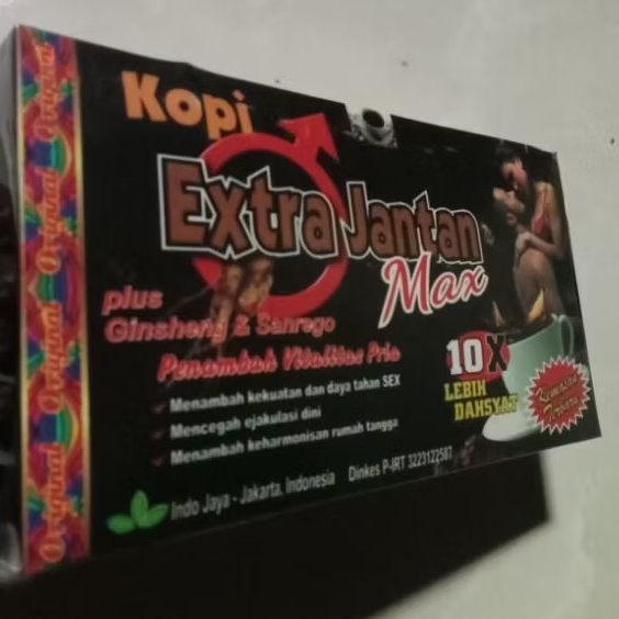 

Kopi JANTAN MAX jaminan original 100%