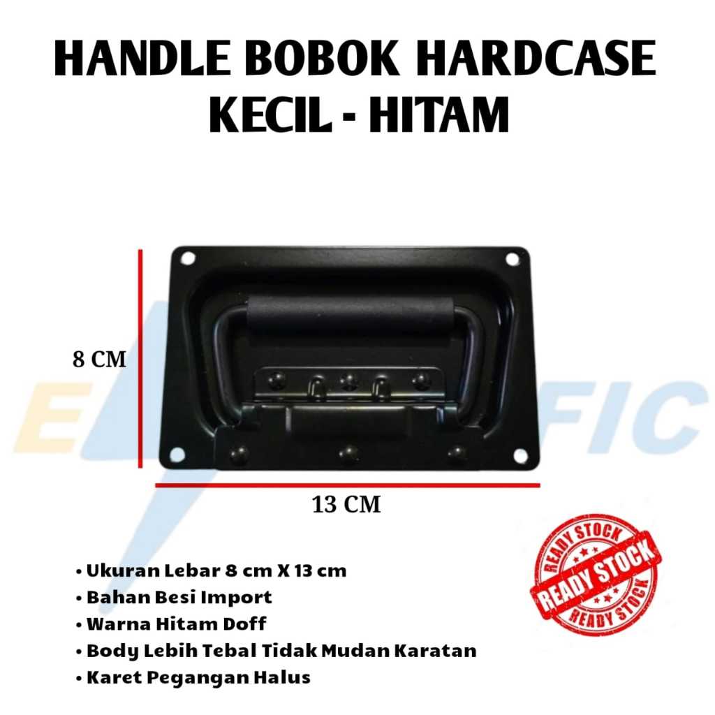 HANDLE BOBOK HARDCASE HITAM KECIL / HANDLE KECIL HANDLE KOPER HANDLE HARDCASE BESI IMPORT