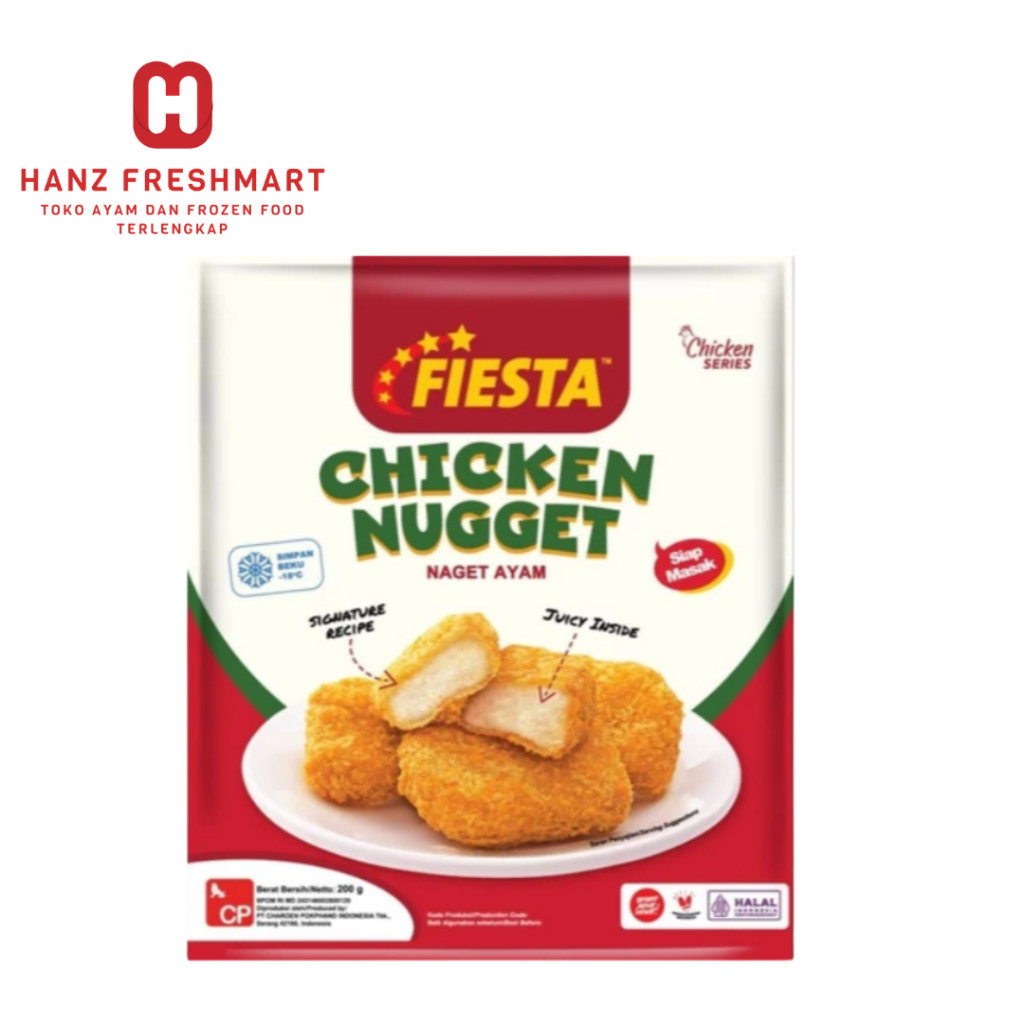 

Fiesta Chicken Nugget 400gr - Hanz Freshmart