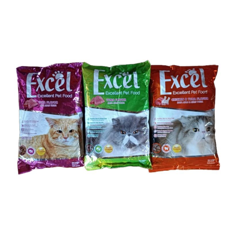 makanan kucing EXCEL 500gr