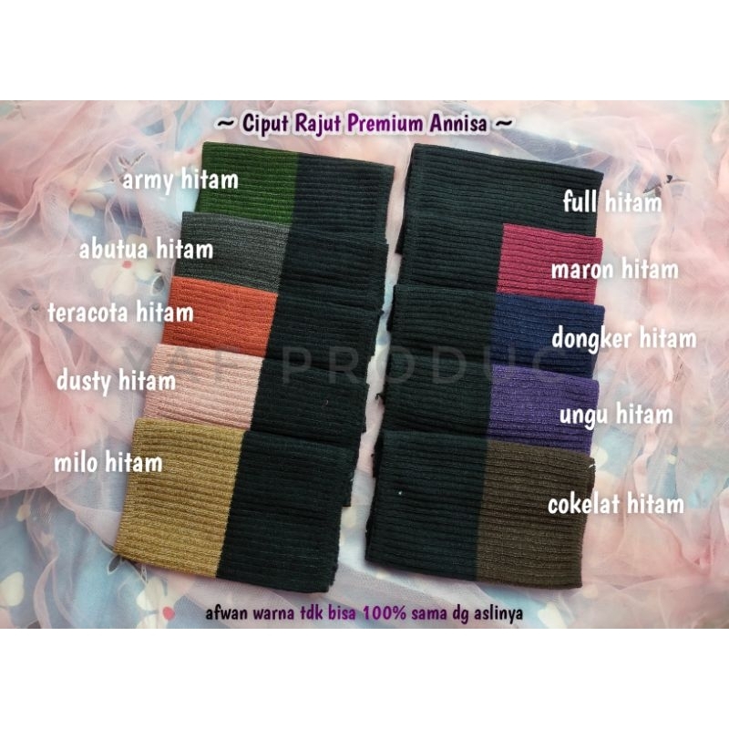 Ciput Rajut Premium by YAF PRODUCT