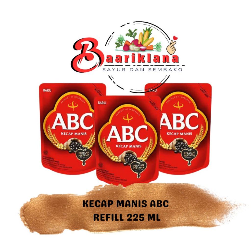 

KECAP MANIS ABC REFIL 225ML - TOKO BAARIKLANA