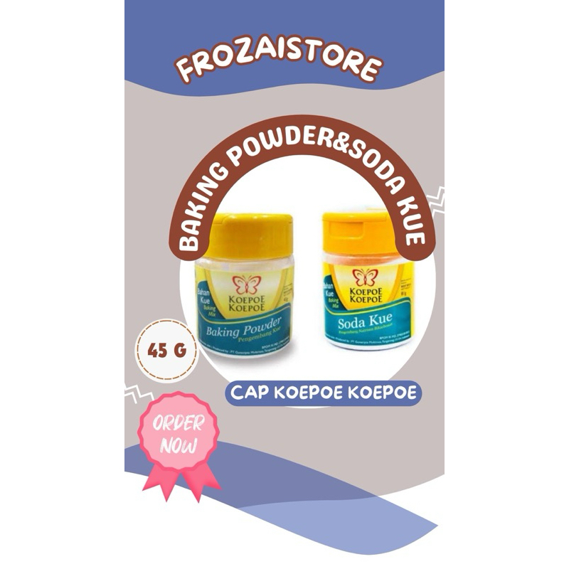 

Baking Powder & Soda Kue Cap Koepoe Koepoe